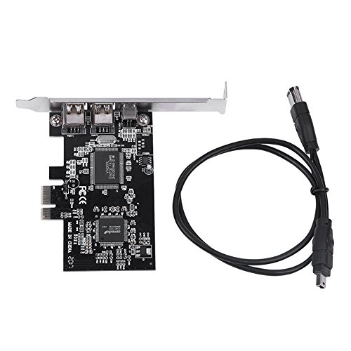 PCI Express Karte, PCI-E PCI Express FireWire 1394a IEEE 1394 Controller Karte mit Firewire Kabel 800 Mbps Controller Karte FireWire mit IEEE 1394-1995 für seriellen Hochleistungsbus