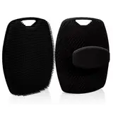 Weicher Körperschrubber aus Silikon für Männer, Premium-Silikonschrubber für die pflegende Reinigung und das Peeling Ihrer Haut, Soft Silicone Body Scrubber for Men