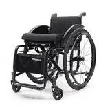 NRNQMTFZ Professionelle Sportrollstühle, Superleichter Rollstuhl mit Aluminiumrahmen, zusammenklappbar, selbstfahrend, manueller Sportrollstuhl,Klapp -Reise -Rollstuhl(Seat Width 40cm/15.7in,A)