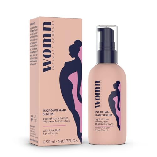 womn Intimate Comfort INGROWN HAIR SERUM - Serum gegen eingewachsene Haare, Rasierpickel & Hautverfärbungen, 50 ml