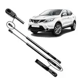 Ramor Strutz 2x Gasfeder Dämpfer Heckklappe Kompatibel mit Nissan Qashqai II (J11) 2013-2019. Gasdruckfeder Heckklappendämpfer Ersatz für 904504EA0A und Andere.