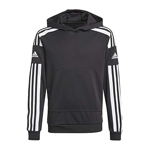 adidas GK9544 SQ21 Hood Y Sweat Unisex-Child Black/White 7-8A