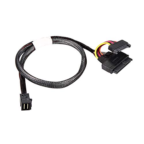 DiLinKer 50CM HD Mini-SAS(SFF-8643) auf U.2 (SFF-8639) NVMe SSD Cabel