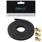 Creality Offizieller Zahnriemen, Länge 2 Meter, offener 2GT-Zahnriemenabstand 2 mm, Breite 6 mm, mit 6 Kupferhülsen für Ender 3, Ender 3 V2, Ender 3 Pro, Ender 5 Serie, CR-10-Serie 3D Drucker