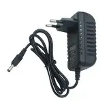 Ladegerät für Kinder Elektroauto: Netzadapter für 12V 1A DC, geeignet für Kinder Elektrofahrzeuge, Elektroauto Ladekabel für Kinder, mit EU-Stecker, in Schwarz, als Stromadapter