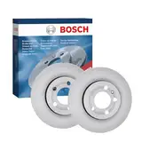 Bosch BD753 Bremsscheiben - Vorderachse - ECE-R90 Zertifizierung - zwei Bremsscheiben pro Set