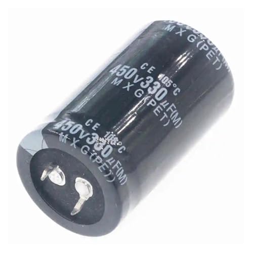 1PCS 330uF 450V 330MFD 450WV Aluminum Electrolytic Capacitor 30 * 40mm Radial 330mf450v 330uf450v 450v330mf 450v330uf Capacitance Meters
