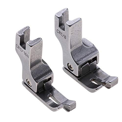 2 Stück 1/8 1/16 Rechts Ausgleichsfuß für Singer Industrienähmaschine