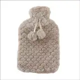MARBEAUX Heißwasserkanne mit Softcover Beige 2 Liter Kanne