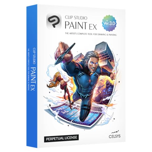 CLIP STUDIO PAINT EX – Version 3 | Dauerlizenz | für Windows und macOS