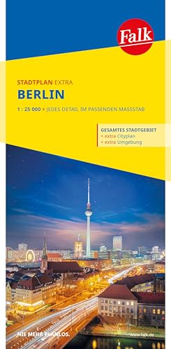 Falk Stadtplan Extra Berlin 1:25.000: mit Cityplan Potsdam