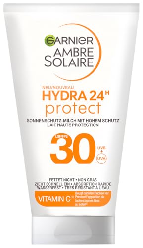 Garnier Ambre Solaire Sonnencreme Feuchtigkeitsspendende Sonnenschutz Milch LSF 30ung (1 x 50 ml)