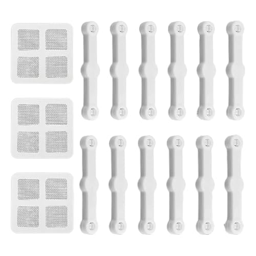 Clips, um Bildschirme im zu halten, bildschirm -Halterclips,Set von 12 bildschirm -Installationsprogrammen | Sicherheitsstreifenzubehört