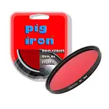 Pig Iron Red R1 Pro Filter Kontrastverstärker für Schwarz-Weiß-Fotografie Spezialeffektkameraobjektivfilter (39 mm)