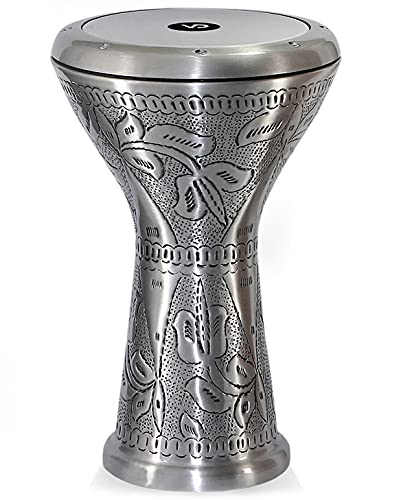 VD Vatan Profi Solo Darbuka, 3028, Grau Antik, 44,5 cm.