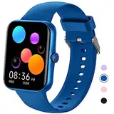 PTHTECHUS Smartwatch Kinder, 1.83 HD Voll Touchscreen Fitnessuhr, IP68 wasserdichter Kinder Fitness Aktivitäts Uhr, Schrittzähler, Wecker, 37 Sportmodi, Kinderuhr Telefon für Jungen Mädche Teenager