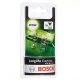 Bosch W5W Longlife Daytime Fahrzeuglampen - 12 V 5 W W2,1x9,5d - 2 Stücke