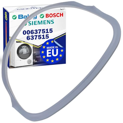 Dichtung Trockner mit dem Originalcode 00637515 637515 Türdichtung für Bosch für Siemens für Balay - MADE IN EU - Garantie 10 Jahre - MONTERAL