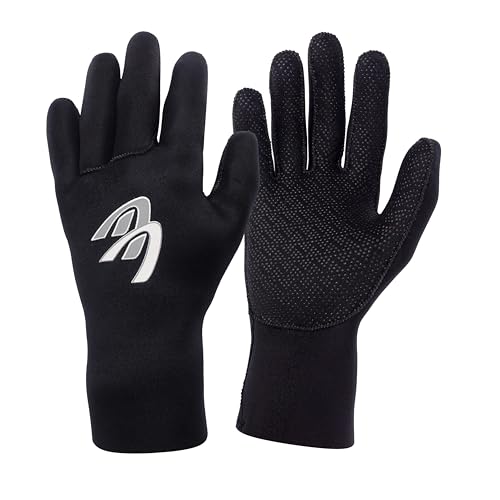 Ascan Flex Glove Extrem Flexibler, Warmer Handschuh aus 2 mm Neopren mit Rutschfester Innengummierung. (XL/XXL)