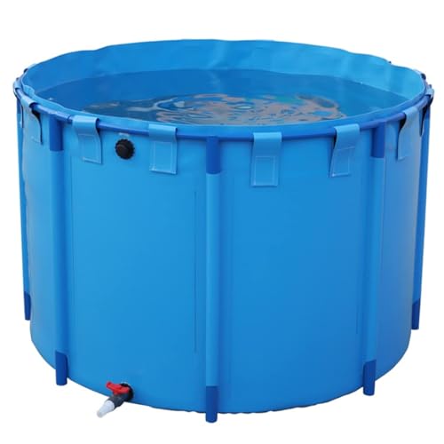 forestalk Runder Pool über Dem Boden, Tief Aufblasbar 23 31 39 48 59 In Extra Großer Rahmenpool/Gerahmte Schwimmbäder(Size:1x0.6 M/470L/124GAL)