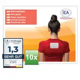 IEA Medical - 10er Box 10x13cm, Wärmepflaster, Körperwärmer, Rückenwärmer, Bodywärmer, Tiefenwärme, bei Muskel- und Gelenkschmerzen, Selbstklebend