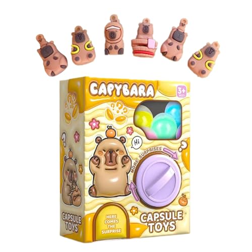 Gashapon Machine - Kakabala Gashapon Toys | Wiederverwendbare Charakterpuppenspielmaschine | Süßwarenautomat für kreatives, einfallsreiches Spiel, Hand-Augen-Koordination und Reaktionsfähigkeit