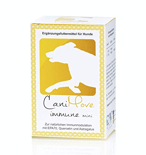 CaniMove Immune mini (100 Kps), Booster zum Immunsystem stärken und modulieren, für Immunobalance, mit EPA, Tragant und OPC