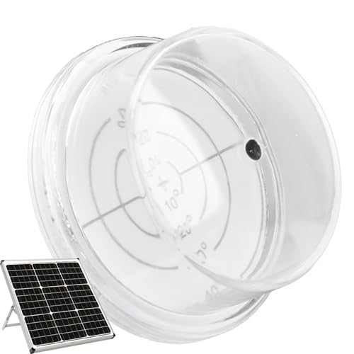 Tragbarer Solarpositionierungshandbuch - Tracker für Sonnenkollektoren, besserer Energieerfassungsfinder | Wärmesicherer Sonnenwinkelfinder, Sonnenwinkel -Messgerät zur Verbesserung der Solarenergieef