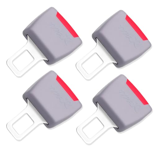 4 Stück Auto Adapter, Grau, Ersatzteile für Automobile, Auto Zubehör Innenraum für die Meisten Pkw LKW Transporter Geeignet
