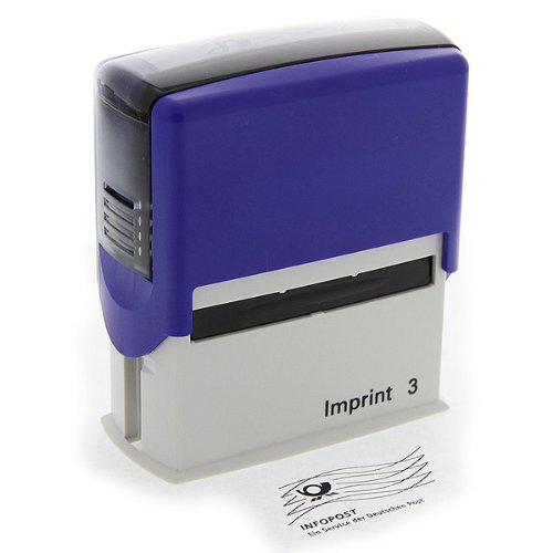 Infobrief Dialogpost Stempel (Selbstfärber) Poststempel (Deutsche Post)