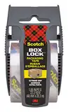 Scotch Box Lock Verpackungsklebeband - 1 Rolle, 48 mm x 20,3 m - Starkes Versand- und Verpackungsklebeband - Ideal zum Verpacken von Paketen und Kartons