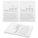 HENGBIRD 20er Set Team Karte A6 Kleine Kollegen Geschenk Kleines Mitarbeiter Geschenke Abschiedskarten Büro Arbeit Mitarbeiter Weihnachten Grußkarte Dankeskarte Dankeschön Teamkarte für Kollegin