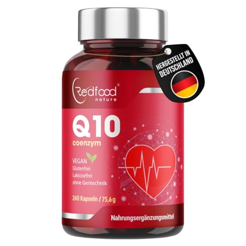 COENZYM Q10 UBICHINON 100 mg VEGAN 240 COENZYM Q10 KAPSELN HOCHDOSIERT 8 MONATSKUR