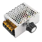 Binghe 4000W High Power SCR, Elektronischer Spannungsmotorregler, AC 220V Drehzahlregler, High-Power Elektronischer Spannungsregler mit AC-SCR-Geschwindigkeitsregler Geeignet für Haushaltsgeräte