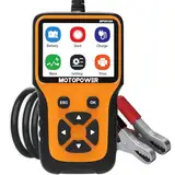 MOTOPOWER MP0515A 12-V-Autobatterietester Automotive 100-2000 CCA Batterieladetester Auto-Kurbel- und Ladesystem Test-Scan-Tool Digital Battery Alternator Analyzer