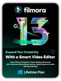 Wondershare Filmora 12 | WIN | 1 Gerät | (Product Keycard) Lebenslange Lizenz | Aktivierungscode per Post