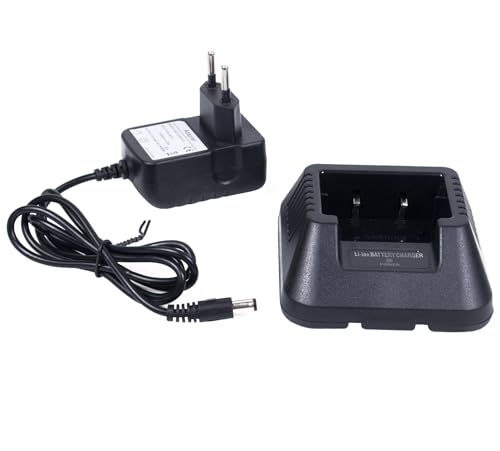 Mengshen Ladegeräte Desktop Charger Compatible with Baofeng UV-5R 5RA 5RB 5RC 5RD 5RE 5REPLUS BF-F8 Radios Funkgeräte, UV-5R_C5