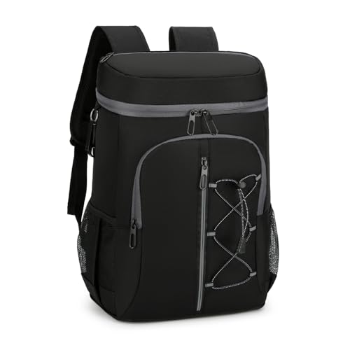 JANSBEN Kühltaschen 28 Liter Picknickrucksäcke mit Flaschenöffner Picknickkorb Wasserdicht Kühlrucksack Isoliertasche Thermotasche Lunchtasche für Arbeit,Ausflug, Picknic, BBQ,Camping, Schule, Strand