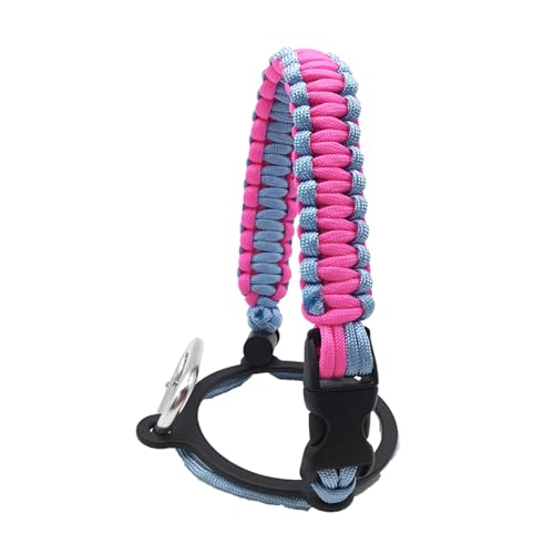 RVHAOODI Wasserflasche Kordelsträger Gurtgriff Griff Griff Carabiner isoliertes Flaschenhandle Wege Mündungen Flasche Gurt Schnurflasche Kabelschnüre Gurt Gurt
