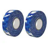 UEPOA Eishockey Tape, 2 Rollen Hockey Tape Rutschfestes Griffbänder Schläger Tape Selbstklebendes Sportgriffband Hockeyschlägerband für Badmintongriff Golfschläger Tennisschläger