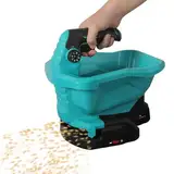 Akku Düngerstreuer für Makita Akku 18V,Universal Streuer, 3,3 L, 6-stufige Drehzahlregulierung,8-stufige Streumengenregulierung, Akku-Handstreuer für Dünger, Samen,Erde oder Salz nutzbar,Ohne Akku (A)