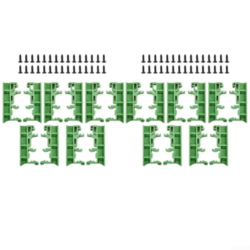 Schlank und funktional, verbessern Sie die Elektronik-Setup mit unseren DIN-Schienenhalter-Packs