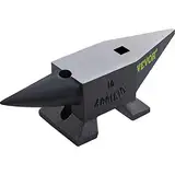 VEVOR 10kg Schmiedeamboss 55HRC Stahl Schmiede Werkzeug 35, 3x11, 3x16cm Amboss mit einer Arbeitsfläche von 355x110mm, Abflachen Schmieden und Formen Metall, Cast Iron Anvil 22 LBS, Schwarz & Grau