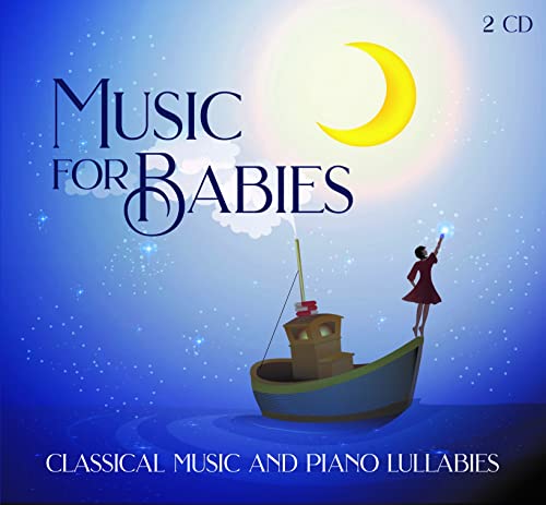 2 CD Musik für Babys - Der Mozart-Effekt, Klassische Klaviermusik, Wiegenlied, Musik zum Einschlafen