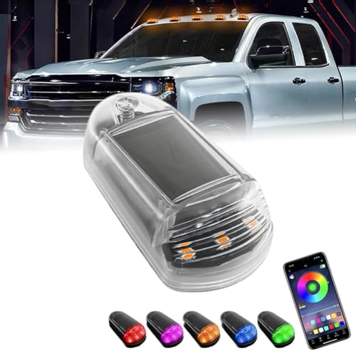 Solar Cab Lights Cab Marker Lights Roof Mouse Lights Suitable For Truck Roof LED Lights Car Ceiling Light Modification Warning