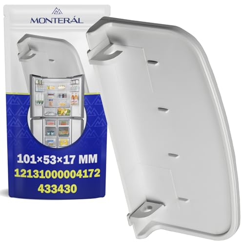 Griff für Gefrierschrank im Kühlschränk 101 x 53 x 17 mm mit Originalcode 12131000004172 für Midea 433430 für Gorenje - Garantie 10 Jahre - MONTERAL