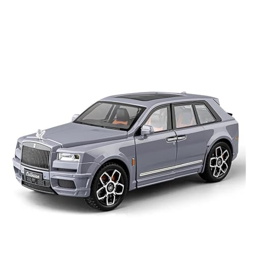1:20 Für Rolls Royce SUV Cullinan Alloy Luxy Car Model Diecast Metal Car Model Sound Und Light Collectibles Druckgussmodelle Motorfahrzeuge(Gray)