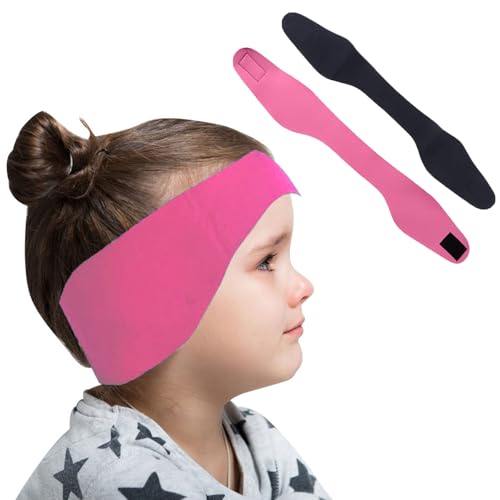 2 Stück Schwimmen Stirnband, Stirnband Kinder Ohrenband Wasserdichtes Schwimmband mit Hohe Elastizität Ohrenschutz Schwimmen für Kinder Surfen