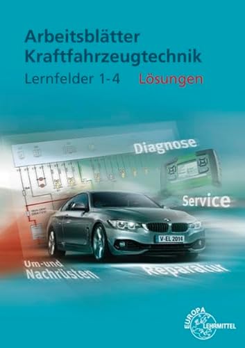 Lösungen zu 22410: Lösungen - Arbeitsblätter Kfz Lernfelder 1-4