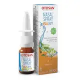 OTOSAN natürliches Baby Nasenspray 20ml mit Meerwasser & Biopflanzenextrakten für Kinder & Kleinkinder - abschwellend, reinigend, befeuchtend - Medizinprodukt